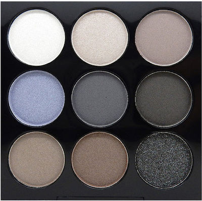 W7 Cosmetics The Naughty Nine Eye Shadow Palette in Solid Form Hard Day's Night 4.5gr