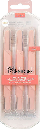 Real Techniques Ξυραφάκια Φρυδιών Face & Brow Razors 3τμχ