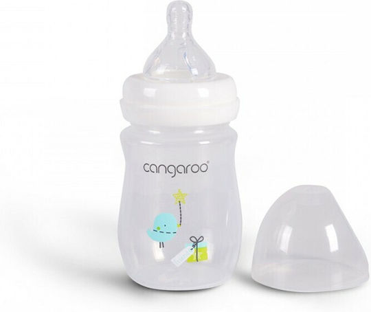 Cangaroo Plastikflasche Gegen Koliken mit Silikonsauger für 0+, 0+ m, Monate Junge 160ml