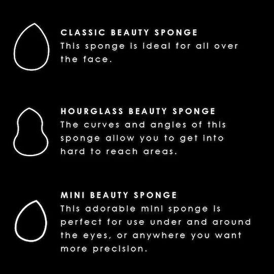 MUA Set with Make Up Sponges for Foundation 9 Pieces