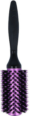 Eurostil Brush Hair for Straightening Purple 35mm