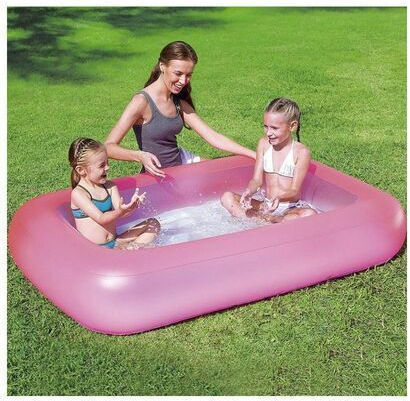 Bestway Kinder Pool Aufblasbar 165x104x25cm Rosa