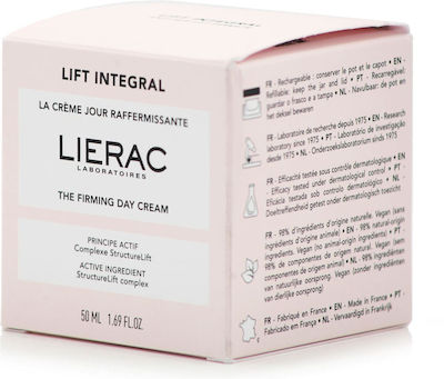 Lierac Lift Integral Feuchtigkeitsspendend & Anti-Aging Creme Gesicht Tag mit Hyaluronsäure 50ml