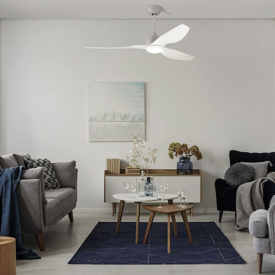 Forlight Pam Ανεμιστήρας Οροφής 155cm με Φως Λευκός