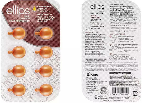 Ellips Hair Vitality Strengthening Hair Ampoules 6x1ml