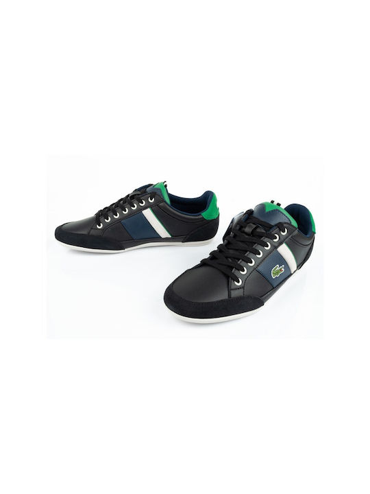 Lacoste Chaymon 222 111B4 Ανδρικά Sneakers Μαύρα