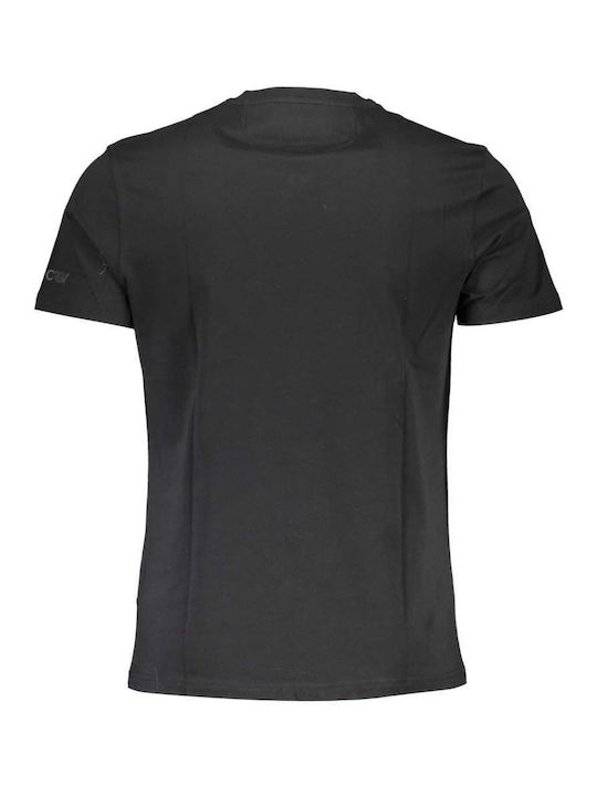 La Martina Men's Short Sleeve T-shirt Black