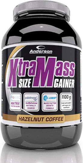 Anderson Xtra Mass Size Gainer με Κρεατίνη & Γεύση Hazelnut Walnut 1.1kg