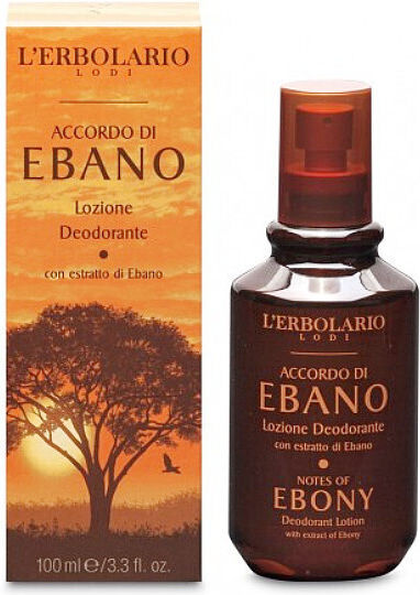 L' Erbolario Accordo Di Ebano Αποσμητικό σε Spray Χωρίς Αλουμίνιο 100ml