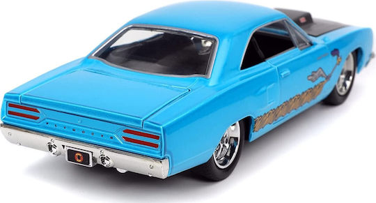 Jada Toys Looney Tunes Wile E. Coyote & 1970 Plymouth Road Runner Vehicle Replica Length 10cm Scale 1:24