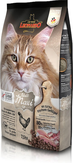 Leonardo Adult Maxi GF Hrană Uscată fără Cereale pentru Pisici Adulte cu Păsări de curte 1.8kg