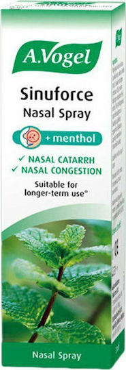 A.Vogel Sinuforce Nasal Spray with Menthol 2+ Years Nasal Spray with Sea Water for the Whole Family 20ml