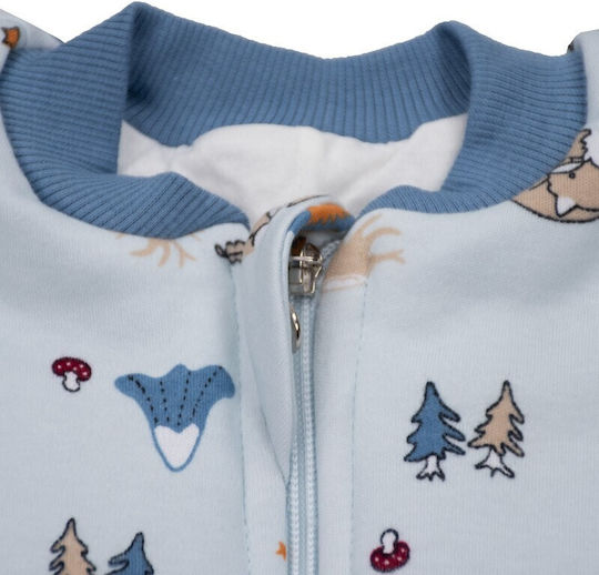 Kamtex Baby Winter Sleeping Bag with Feet Light Blue