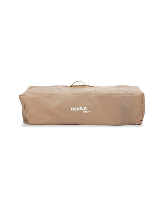 Asalvo Complet Кошара за игра 2 Нива с Променяща се Повърхност & Матрак Сив 75x125см