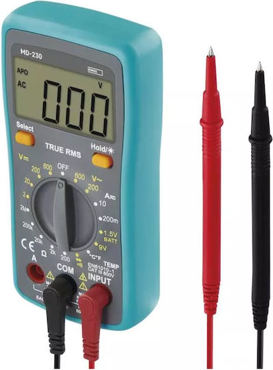 Emos Digitales Multimeter mit AC / DC / Widerstandsmessung M0230