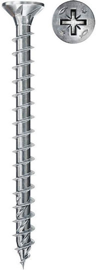 Fischer Wood Bolts Phillips Metallic in Case FPFII Fixtainer