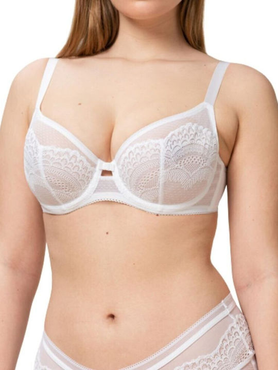 Beauty-Full Darling W02 Minimizer Minimizer Bra without Padding Underwire White