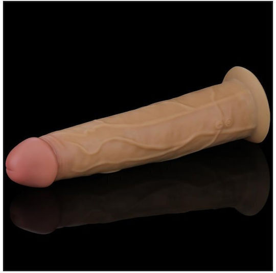 Lovetoy Dual Layered Ρεαλιστικός Δονητής με Απομακρυσμένο Έλεγχο Vibe with Rotation 9 23cm Flesh