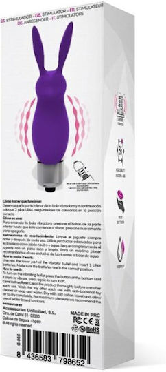 LateToBed Hopye Mini Κλειτοριδικός Δονητής 7cm Purple