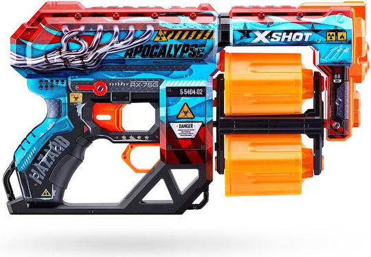 Zuru X-Shot Skins Dread Toy Guns Foam Dart Guns (Various Designs) 1pc