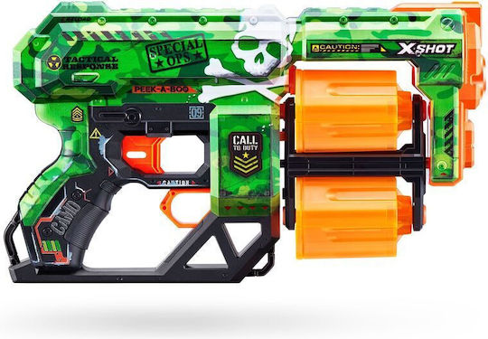 Zuru X-Shot Skins Dread Toy Guns Foam Dart Guns (Various Designs) 1pc