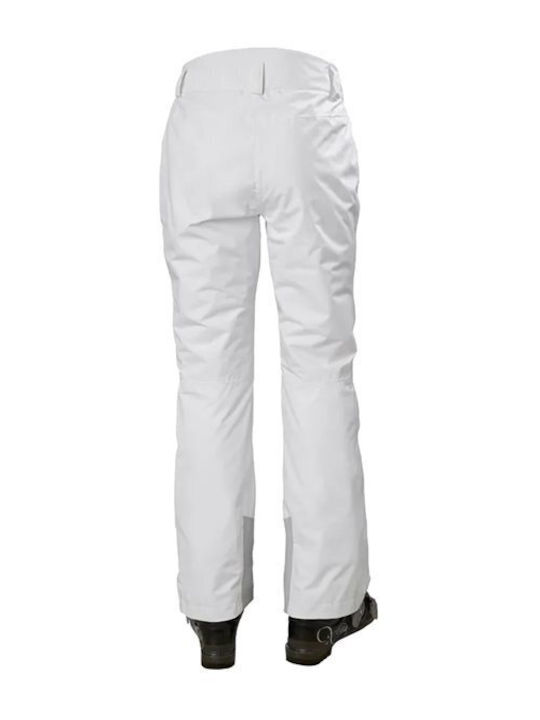 Helly Hansen Blizzard 65710-001 Women's Trousers for Ski & Snowboard White