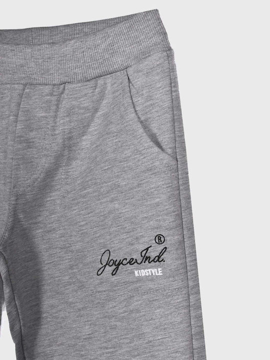Kids Sweatpants Grey Melange