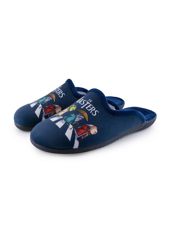 Adam's Shoes Men's Slipper Blue