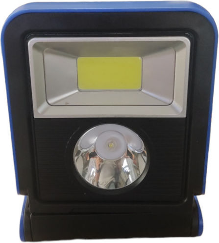 Pals Wiederaufladbar Handstrahler LED Doppelte Funktion Blau