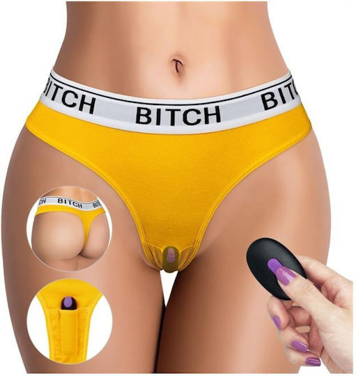 Lovetoy Ingen Bitch Vibrating Panties Mini Vibrator Bullet with Remote Control M Black
