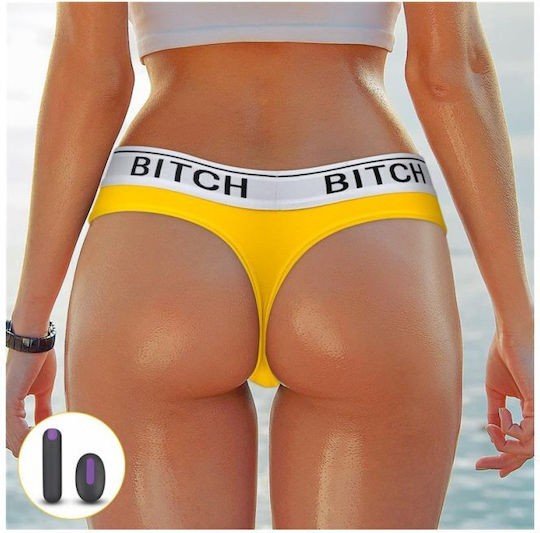 Lovetoy Ingen Bitch Vibrating Panties Mini Δονητής Bullet με Απομακρυσμένο Έλεγχο S Μαύρος