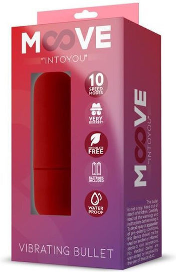 IntoYou Moove Into You Vibrator Bullet Vibrating Bullet Red