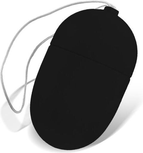 IntoYou Moove Intoyou Medium Vibrating Egg with Remote Control Vibrator Egg cu Telecomandă 6cm Negru