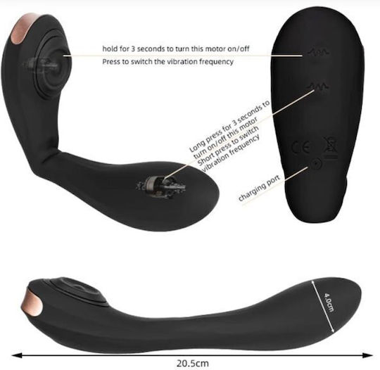 Tardenoche Pulsar Vibrator G-Spot Black