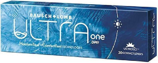 Bausch & Lomb Ultra One Day 30 Daily Contact Lenses Silicone Hydrogel with UV Protection