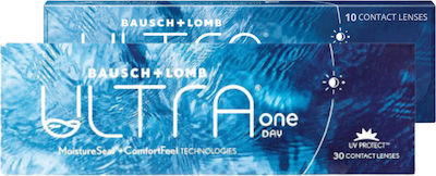 Bausch & Lomb Ultra One Day 30 Täglich Kontaktlinsen Silikon-Hydrogel mit UV-Schutz