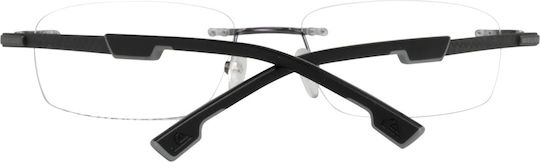 Quiksilver Männlich Metallisch Brillenrahmen Gray EQYEG03048-DBLK