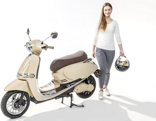 E-Fun Pusa Ηλεκτρικό Μηχανάκι Ισχύος 3000W Μαύρο