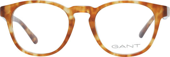 Gant Plastic Eyeglass Frame Brown Tortoise GA3235 053