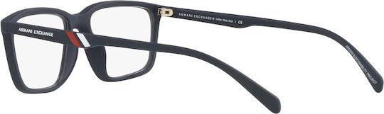 Armani Exchange Мъжки Ацетатен Рамки За Очилa Тъмносини AX3089U 8181