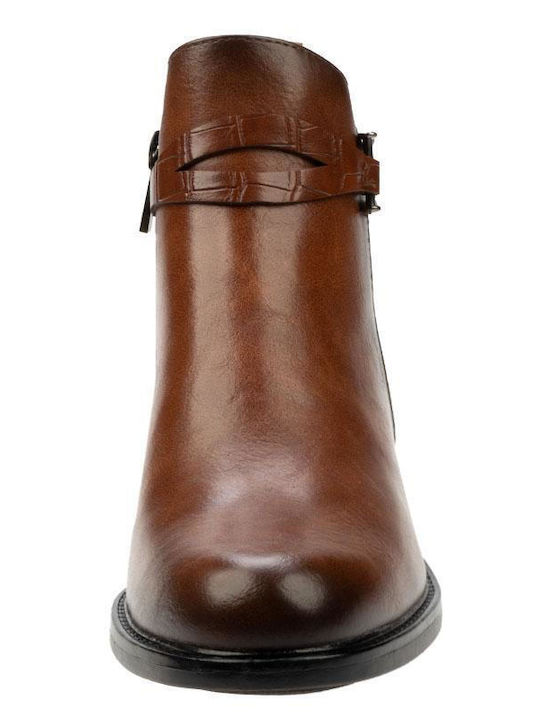 B-Soft Damen Knöchelstiefel Braun