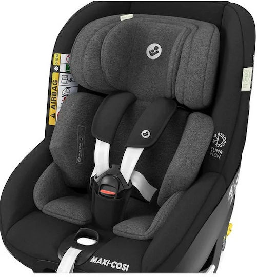 Maxi-Cosi Mica Pro Eco Детско Столче за Кола i-Размер с Isofix Автентично черно 0-18 кг