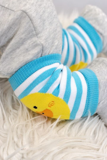 Zoocchini Kai Koala & Puddles Duck Crawling Knee Pad made of Fabric in Green Color 2pcs