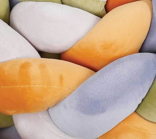 Palamaiki Tangle Crib Bumpers Braided Inside Multicolour 15x220cm