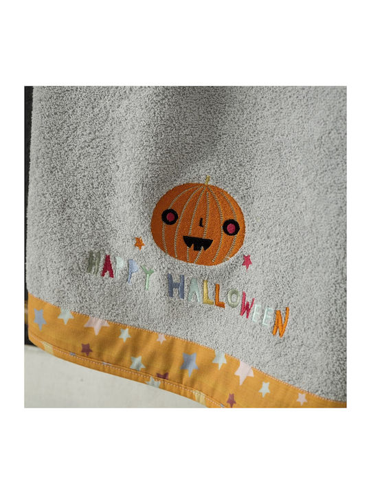 Nima Set de prosoape pentru copii 2pcs Happy Halloween Gri