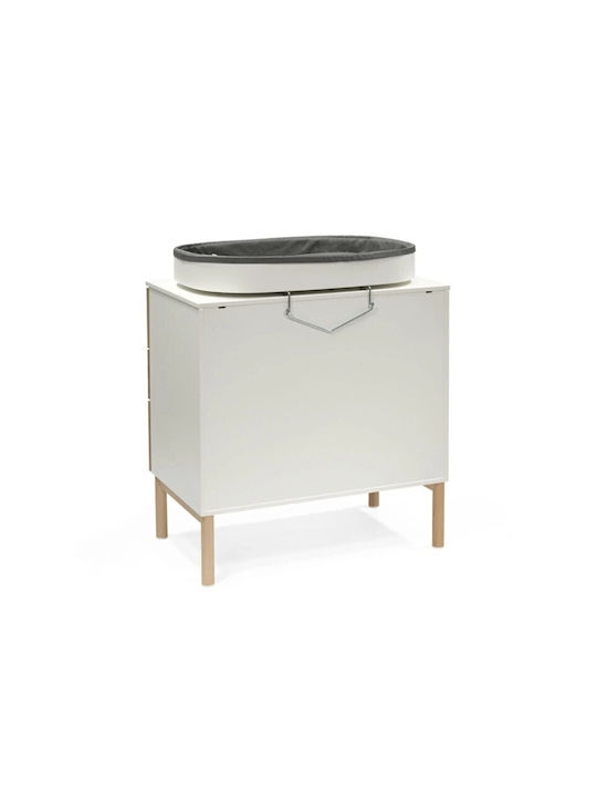 Sleepi Baby Dresser with 3 Drawers White 88x53.7x88.5cm