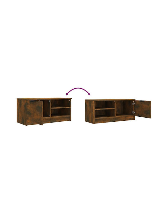 TV Stand Smoky Oak M80xD35xH36.5cm