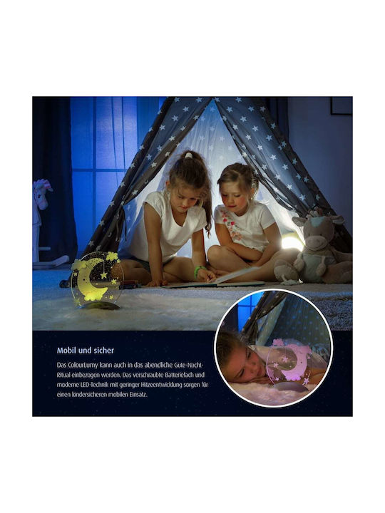 Reer Led Kids Decorative Lamp ColourLumy with Color Changes Gray