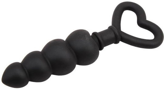 Chisa Novelties Black Mont Beaded Luv Probe Πρωκτική Σφήνα Black 11.5cm