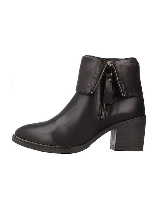 Carmela Leather Boots Black | 66514